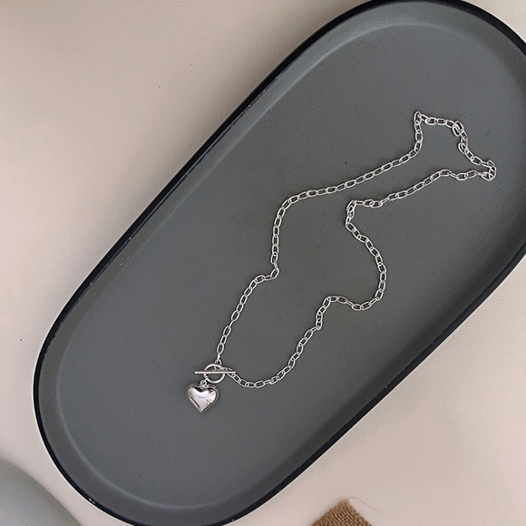 🤍Sterling silver heart necklace🤍 - Picture 6 of 8